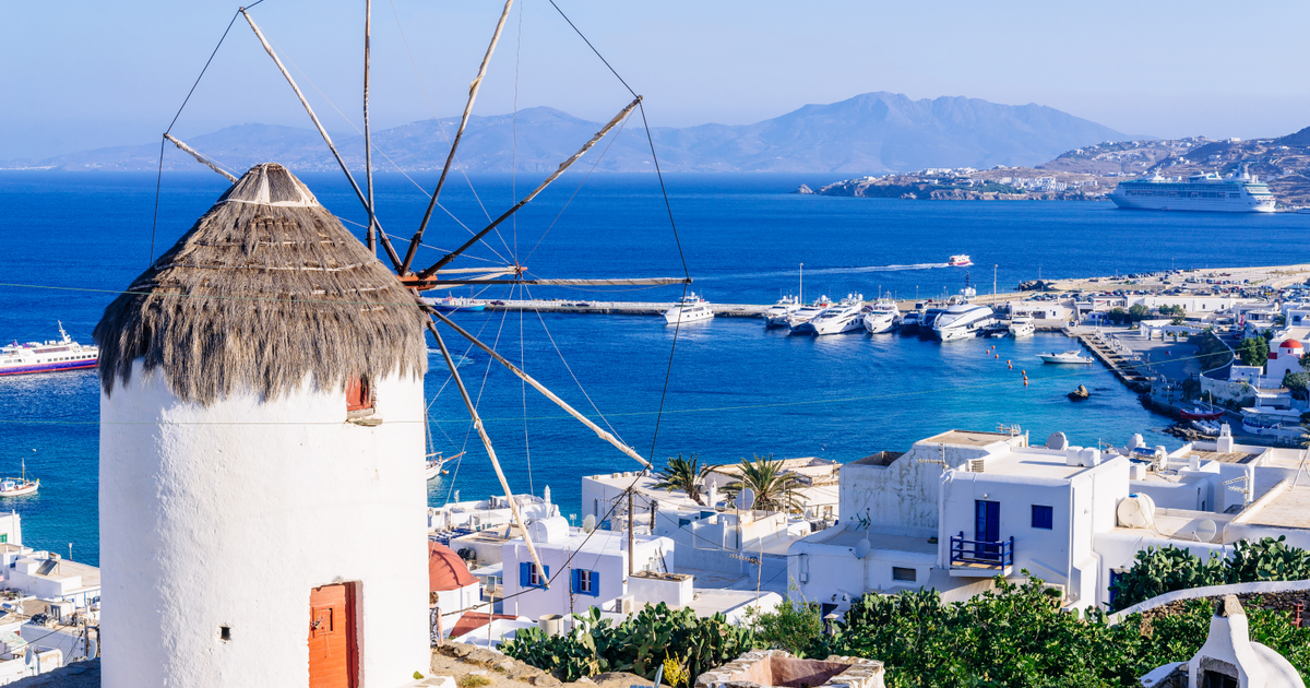 Flights Exeter - Mikonos